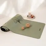 Mata do ćwiczeń JUMIKI GINKGO ZIELONA L - obrazek 4