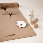 Mata do ćwiczeń korkowa JUMIKI GINKGO M - obrazek 5