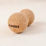 Piłka do masażu i ćwiczeń podwójna korkowa JUMIKI M