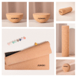 Zestaw korkowy do aktywności dla dzieci JUMIKI MAXI | Mata NATURALNA XXL + akcesoria korkowe