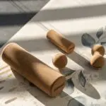 Zestaw do ćwiczeń i masażu JUMIKI MOBILITY PRO - roller M 10×30 cm, piłka S 6 cm, piłka podwójna M i mini roller XS - obrazek 3