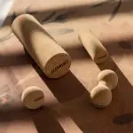 Zestaw do ćwiczeń i masażu JUMIKI MOBILITY PRO - roller M 10×30 cm, piłka S 6 cm, piłka podwójna M i mini roller XS - obrazek 2