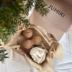 Zestaw do ćwiczeń i masażu JUMIKI RELEASE - piłka S 6 cm, piłka M 7 cm i piłka podwójna M