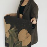 Mata do ćwiczeń korkowa JUMIKI W ROZKWICIE L - obrazek 5