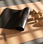 Mata do ćwiczeń JUMIKI BILOBA NOIR L | outlet - obrazek 4