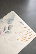 Mata do ćwiczeń JUMIKI ZŁOTE LIŚĆIE M - obrazek 5