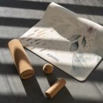 Mini roller do masażu | wałek do ćwiczeń korkowy JUMIKI XS 5,5 × 15 cm - obrazek 8