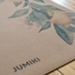 Mata do ćwiczeń korkowa JUMIKI Z CYTRYNAMI XXL - obrazek 6