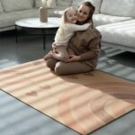 Mata do ćwiczeń dla dzieci korkowa JUMIKI TĘCZOWE MARZENIE XXL | outlet - obrazek 10