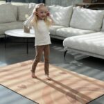 Mata do ćwiczeń dla dzieci korkowa JUMIKI TĘCZOWE MARZENIE XXL | outlet - obrazek 11