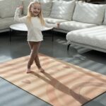 Mata do ćwiczeń dla dzieci korkowa JUMIKI TĘCZOWE MARZENIE XXL | outlet - obrazek 2