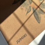 Mata do ćwiczeń korkowa JUMIKI Z CYTRYNAMI XXL - obrazek 12